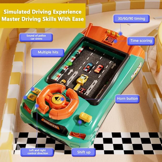 XICEN Car Racing Simulator – Exciting Driving Adventure Game Console محاكي سباق السيارات XICEN – وحدة تحكم لعبة قيادة مثيرة ومغامرة_1_image