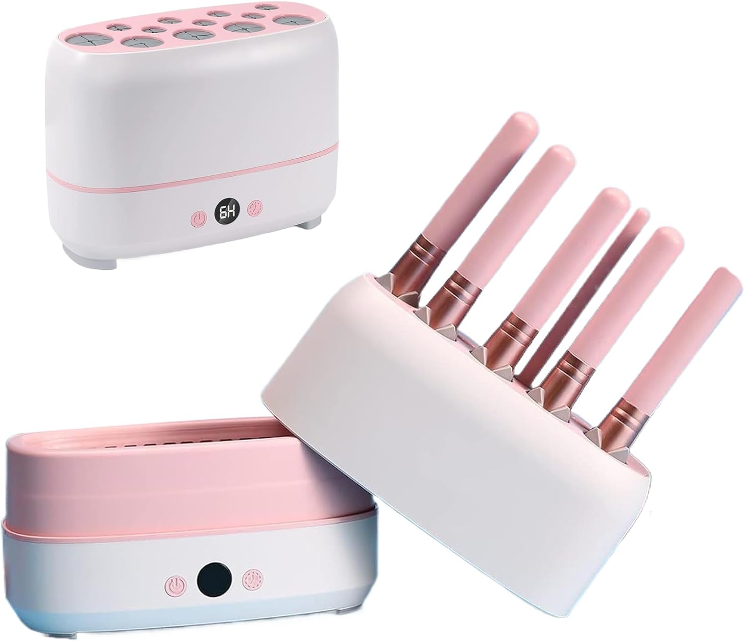 Easy Puff Drying Machine - Makeup Dryer, Electric Makeup Dryer - Makeup Brush Dryer Sponges Slow Cooked Constant Temperature USB Charge_1_image