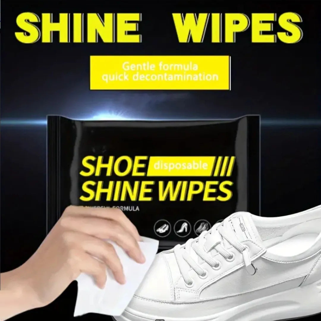 80 Pcs pack shoe cleaning pads wet wipes remove dirt Deep cleaning Shoe wipes_7_image