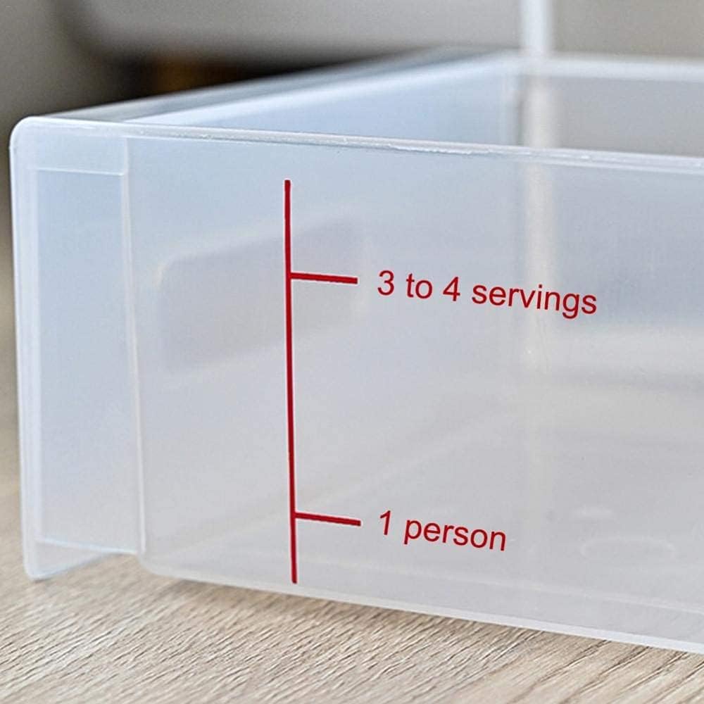 20kg Airtight Food Storage Container Grain Storage Box For Flour, Cereal, Spaghetti, Pasta & More._1_image