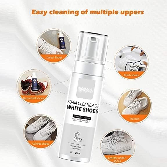 All Purpose Shoe Cleaning kit, Shoe Cleaner for Sneakers and Suede shoe clean foam_5_image