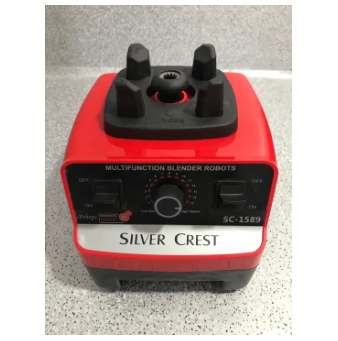 Original Silver Crest Blender Machine 2 in 1 - Heavy Duty 4500 Watts Motor - Big Size 2.0L Unbreakable Jug - Lifetime Useable Blender_2_image