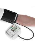Automatic Digital Arm Blood Pressure Monitor with Large Display, Intelligent Microcomputing, and One-Touch Operation for Accurate Home Health Monitoring_1_image