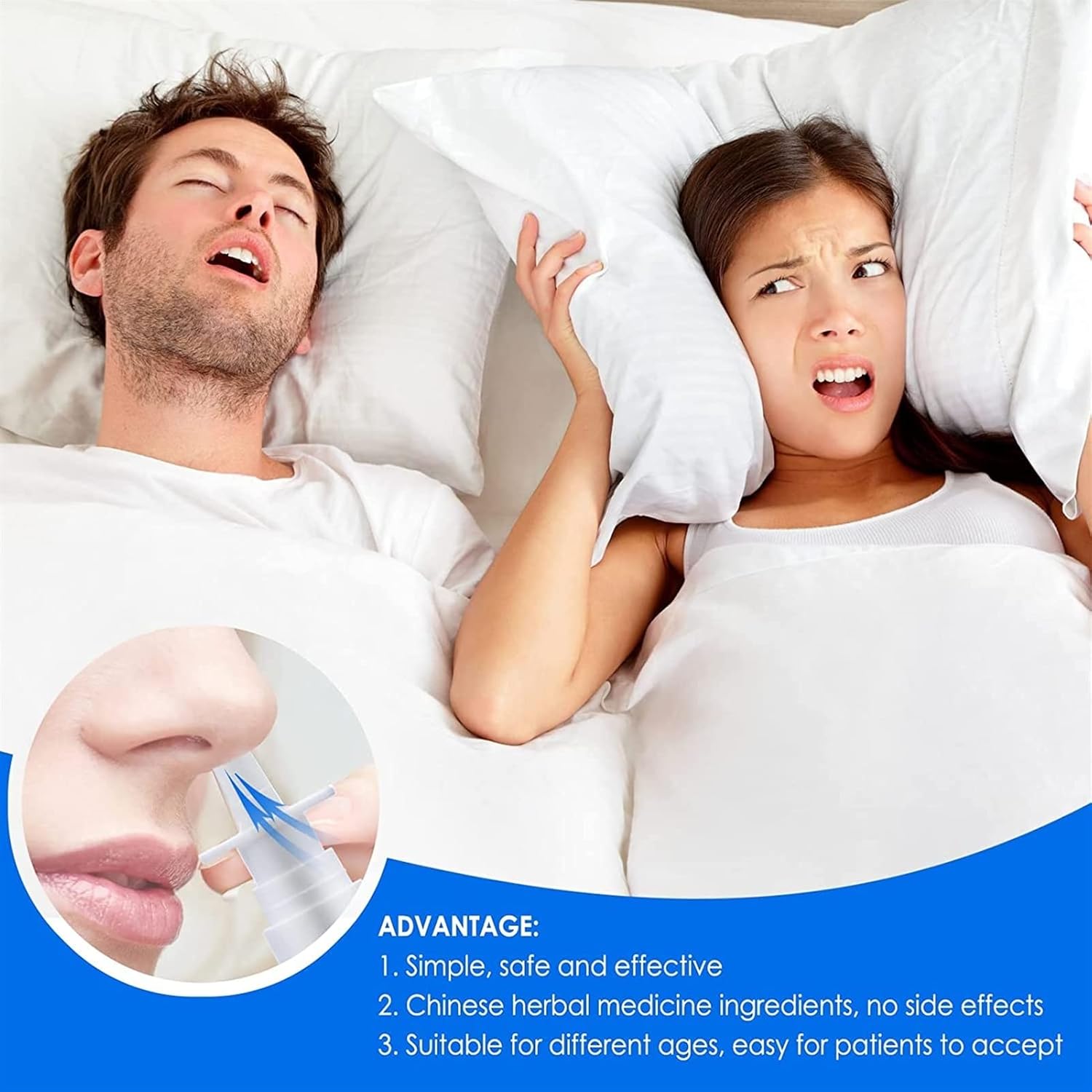 MAJHER 3PCS Herbsleep Anti Snoring Spray, Fast Acting Snoring Spray, Stop Snoring Throat Relief Sprays,Herb Sleep Anti Snoring Spray for Women & Men,Anti Snoring Nasospray for Deep, Restful Sleep_1_image
