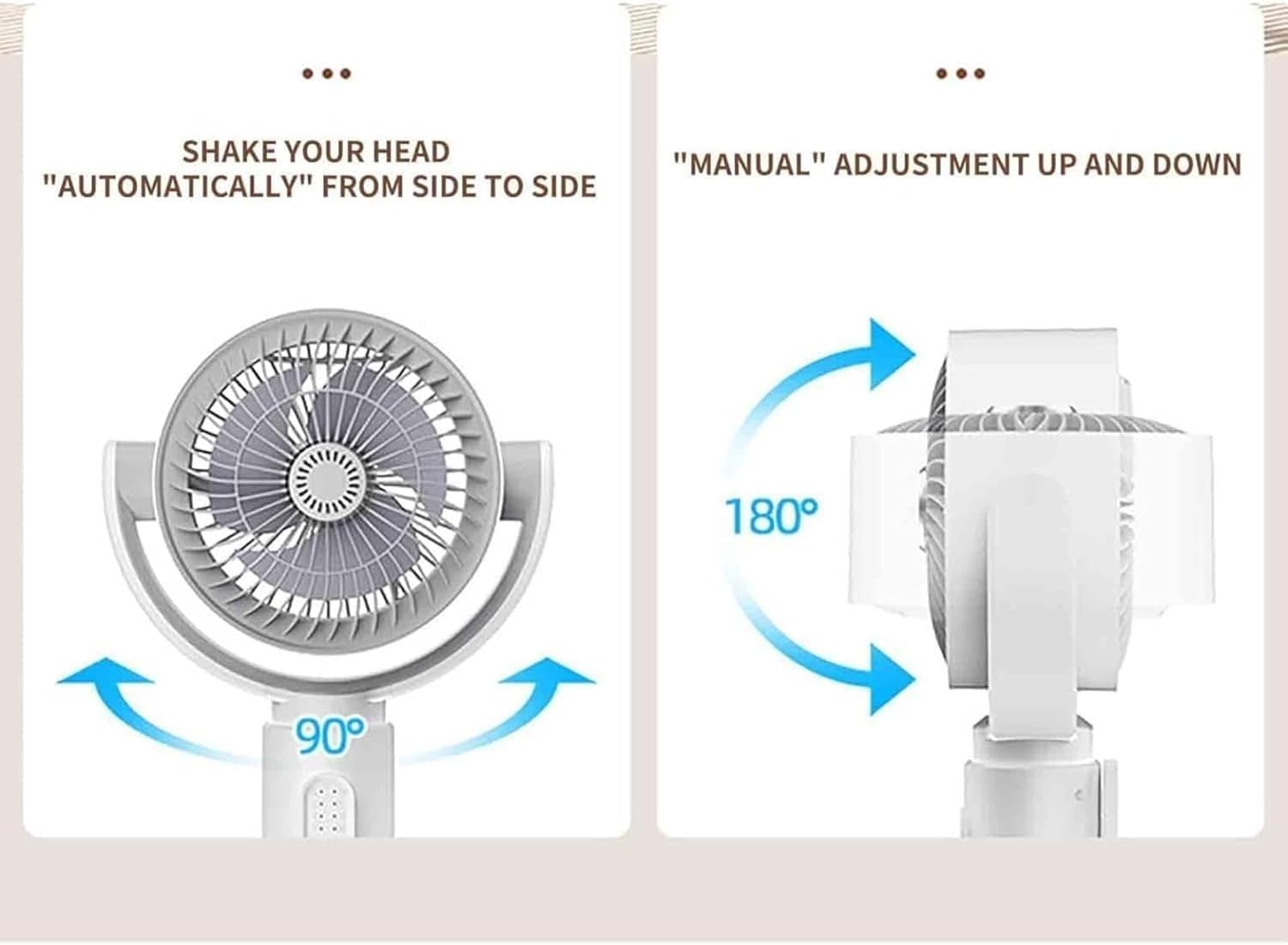 Air Circulation Fan F1, Portable Circulation Fan, Home Desktop Silent Floor Fan, Five Adjustable Speed And Energy-Saving_1_image