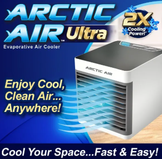 Arctic Air Cooler Portable Mini Air Cooler Mobile Air Conditioner Arctic Air Air Conditioner Evaporative Cooler Portable Air Conditioner with Water Cooling Humidifier and Air Purifier Portable table_5_image