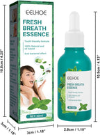 Bad Breath Eliminator, Gentle Mint Mouth Drop, 30ml Sugar-Free, PH Balanced, Fights Bad Breath Portable Cool Peppermint Oral Care Essence For Travel_4_image