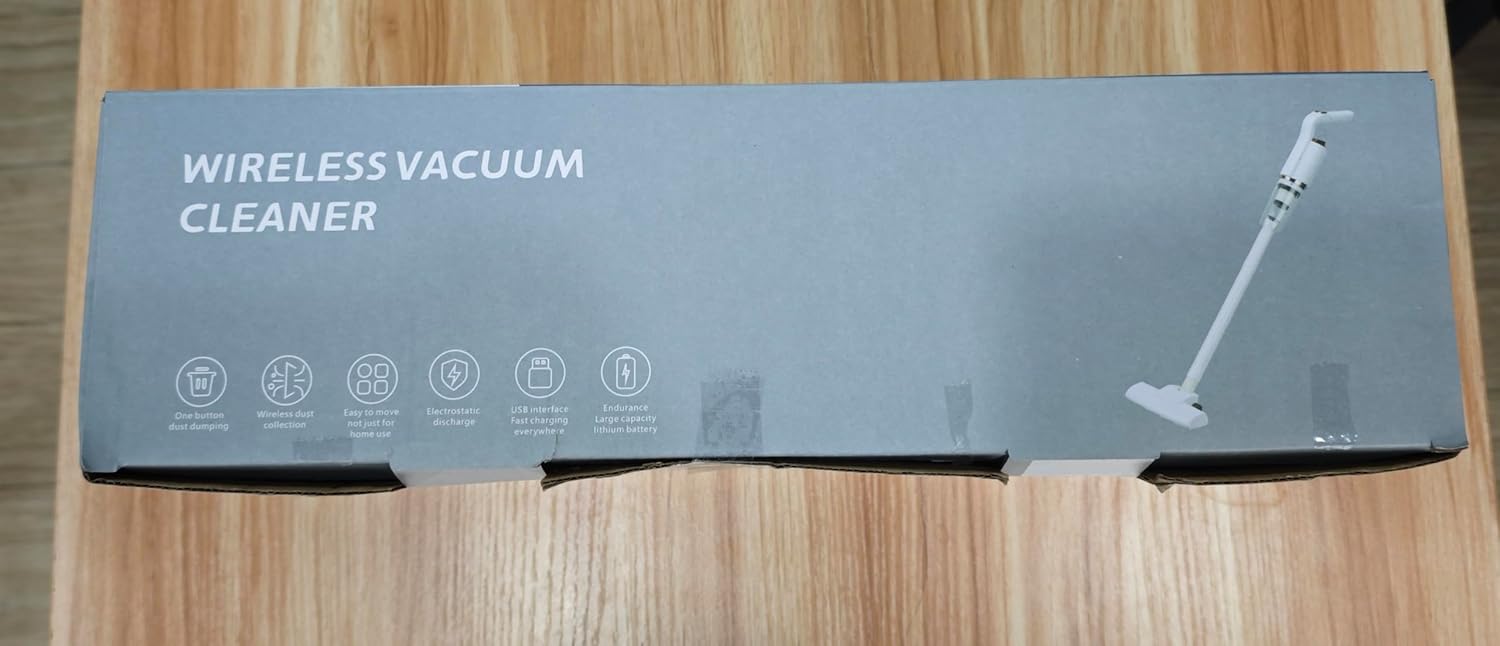 Cordless Vacuum Cleaner, Cordless Handheld Vacuum Cleaner, 3-in-1 Multifunctional Vacuum Cleaner, Wireless 8500Pa Car Vacuum Cleaner for Hard Floors, Carpets, Pet Hair, Car_2_image