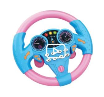 Early Education Multifunctional Simulation Car Driving Steering Wheel Toy For Kids_0_image