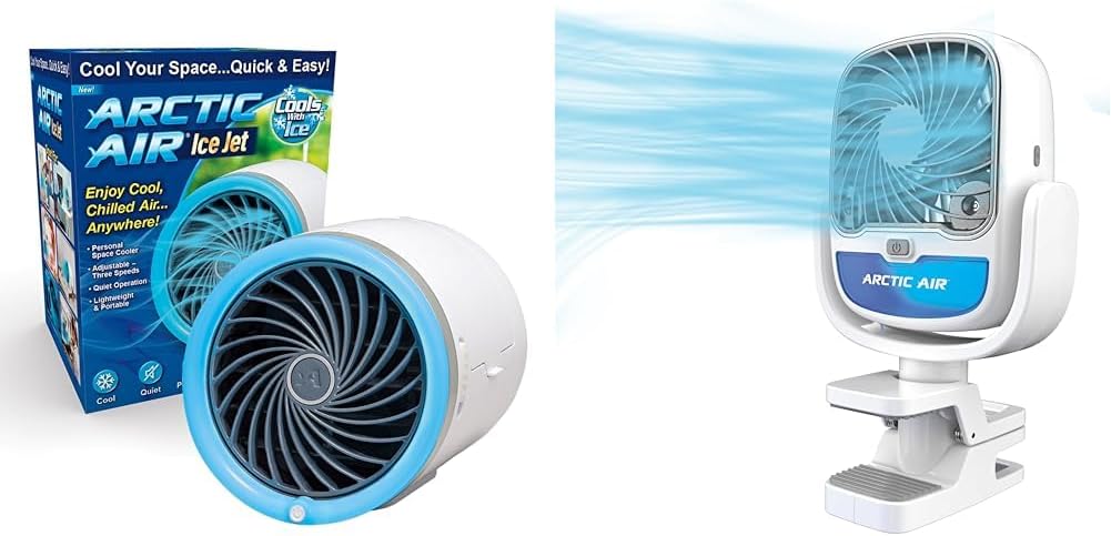 Arctic Air Ice Jet Personal Air Cooler & Portable Fan with Hydro-Chill Cooling Technology_1_image