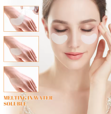 "EELHOE Collagen Eye Mask Patches Hydrating & Lifting Firming Under Eye Pads Reusable Gel Eye Mask for Dark Circles & Puffiness "_3_image