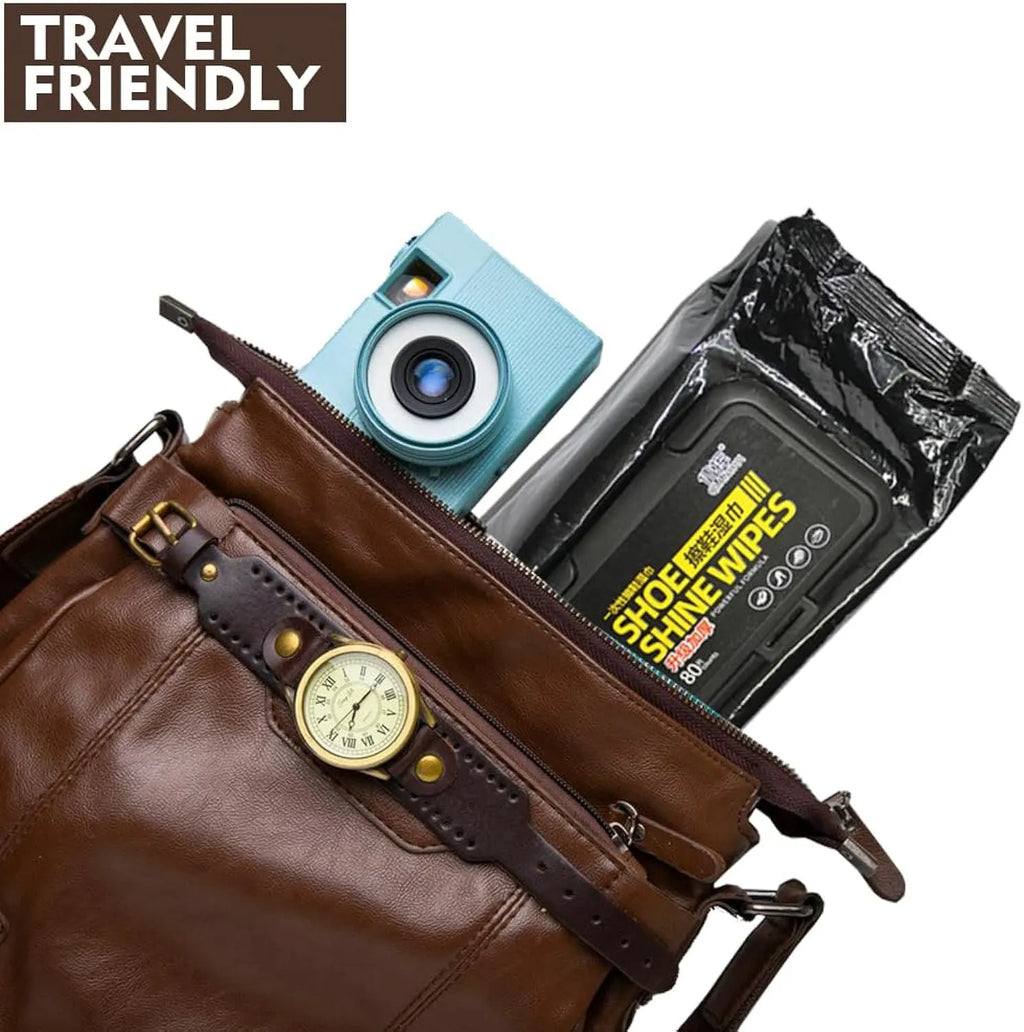 80 Pcs pack shoe cleaning pads wet wipes remove dirt Deep cleaning Shoe wipes_1_image