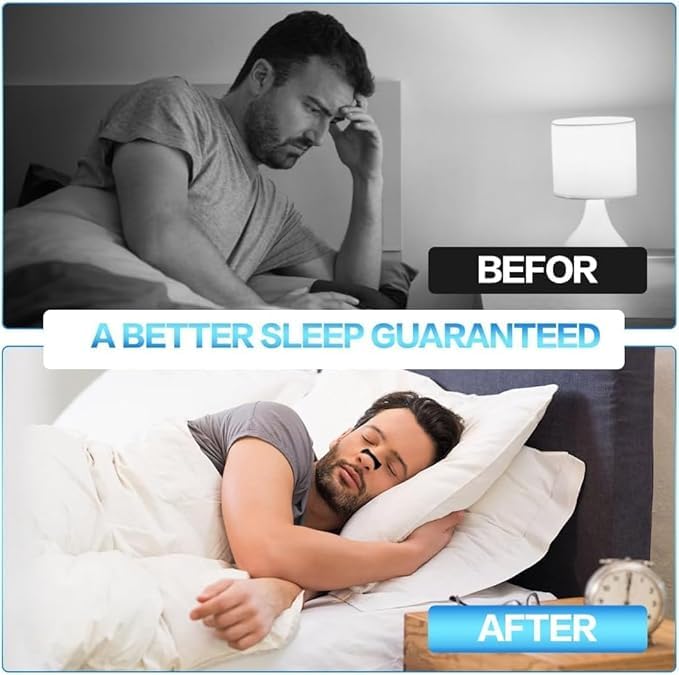 Uttking Magnetic Nose Strip, 15 Pcs Magnetic Nasal Strips, Nose Magnet for Breathing, Intake Breathing Nose Magnets, Anti-Snoring Magnetic Nose Clip for Home,Travel,Hotel,Business Trip,Men&Women,Black_3_image