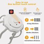 Azonee Hair Scalp Massager with 8 Vibrating Contacts, Rechargeable Portable Head Massager for Pain and Anxiety Relief, Stress Relax, Tension, Relaxation, Deep Sleep, Multidimensional relaxation, White_2_image