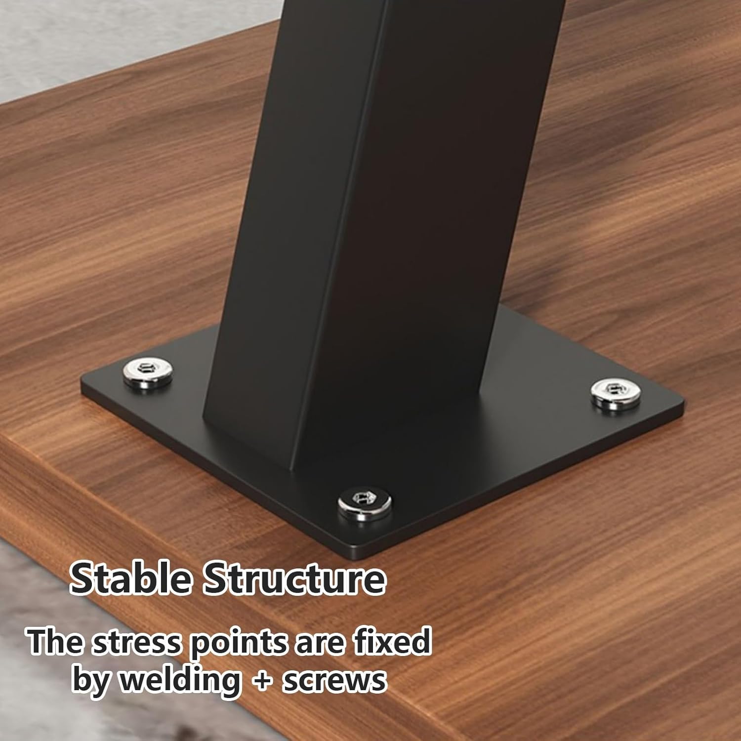 C Shaped End Table, Bed Side Table with Wheels, Slide Under Sofa Table, 2 Layer of Storage Space, for Coffee Laptop Living Room Bedroom Small Space(Double Stents)_3_image