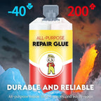 "All-Purpose Repair Glue Casting Repair Glue for Metal, AB Glue Waterproof Sealant, Metal Repair Paste Magic Welding Glue, High Temperature Resistant Welding Filler Repair Gel (3) "_3_image