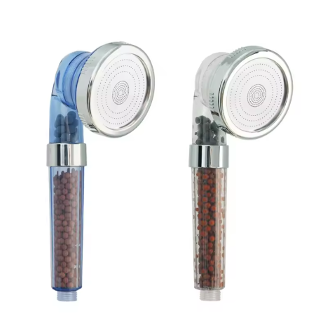 "Mineral Stone Filter Shower Bathroom Faucet Accessories Head Pressure Shower Head Water Saving Filtered Shower Head "_2_image