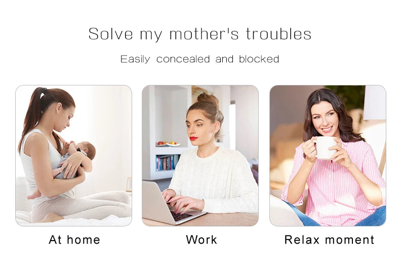 New Upgrades Wearable Breast Pump Hands Free Electric Portable Wearable Breast Pumps BPA-free Breastfeeding Milk Collector_0_image