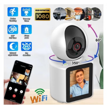 Two way video WiFi camera 1080P Video Calling WIFI HD Camera One-Click Video Calling Infrared Night Vision Video Baby Monitoring Camera_2_image
