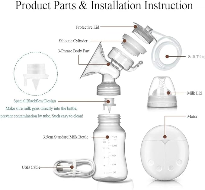 Intelligent RH-228 Automatic Double Breast Pump_0_image