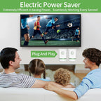 Power Saver Pro, Stop Watt Energy Saving Device, 4 Pack Electricity Saving Box, Intelligent Pro Power Electric Saver, Plug in Energy Saver Power Strips for Household Office, US Plug 90V-250V 30KW_3_image