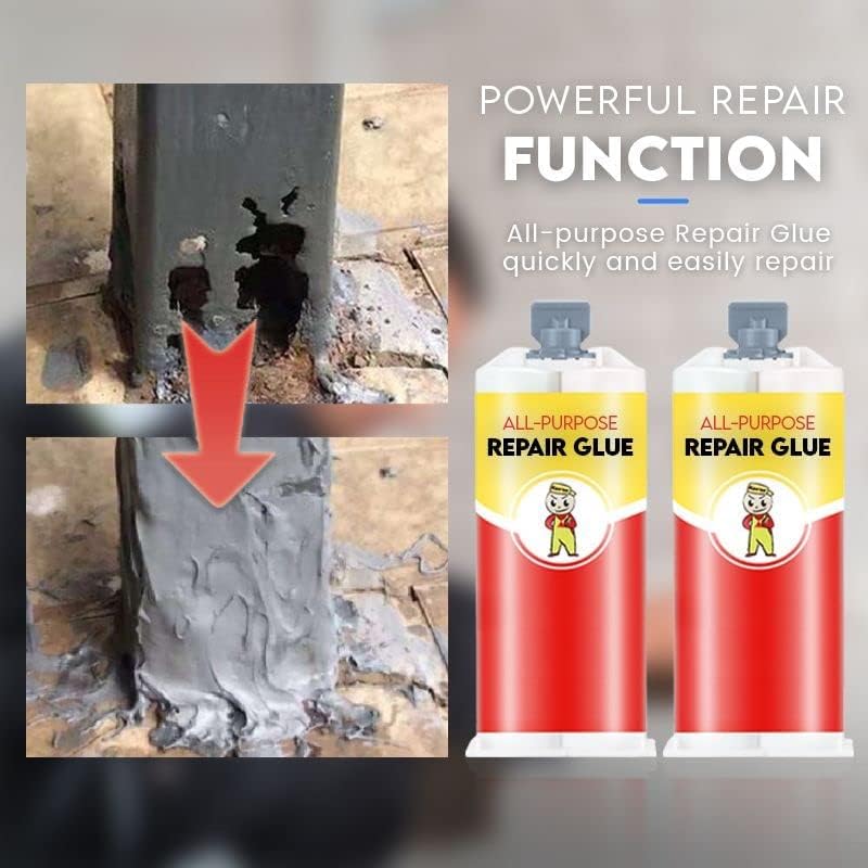 "All-Purpose Repair Glue Casting Repair Glue for Metal, AB Glue Waterproof Sealant, Metal Repair Paste Magic Welding Glue, High Temperature Resistant Welding Filler Repair Gel (3) "_1_image