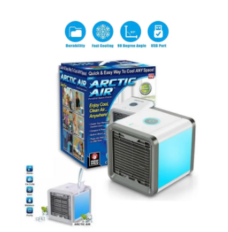 Arctic Air Cooler Portable Mini Air Cooler Mobile Air Conditioner Arctic Air Air Conditioner Evaporative Cooler Portable Air Conditioner with Water Cooling Humidifier and Air Purifier Portable table_4_image